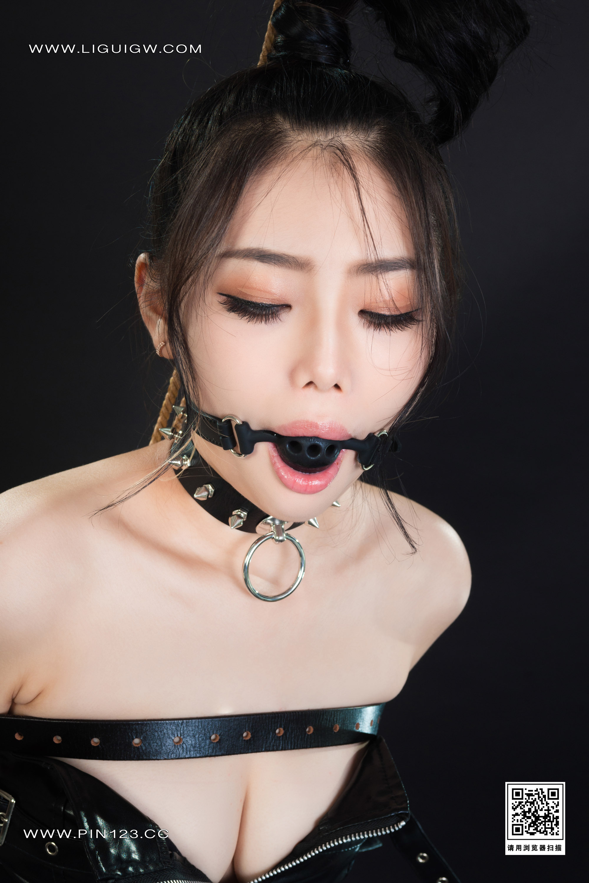 Ligui丽柜 2023.10.26 欲女皮缚 小智贤